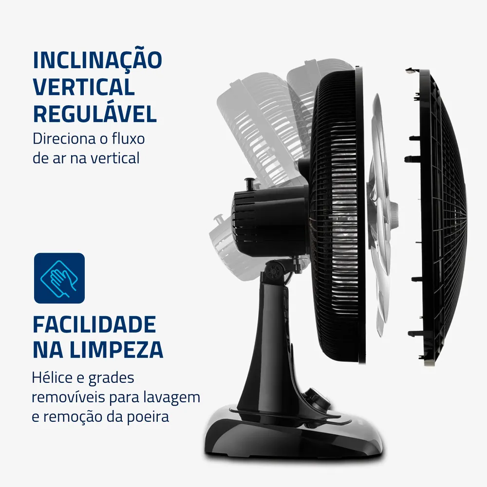 Ventilador 40Cm Mondial Vsp-40 127V 3 Ventilador 40Cm Mondial Vsp-40 127V - Imagem 3