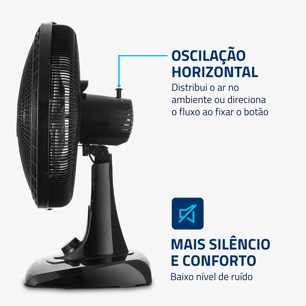 Ventilador 40Cm Mondial Vsp-40 127V 4 Ventilador 40Cm Mondial Vsp-40 127V - Imagem 4