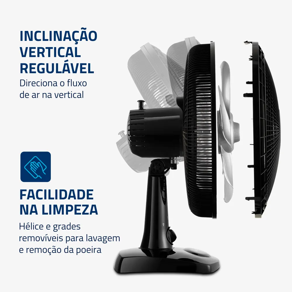 Ventilador 30Cm Mondial Vsp-30 127V 3 Ventilador 30Cm Mondial Vsp-30 127V - Imagem 3