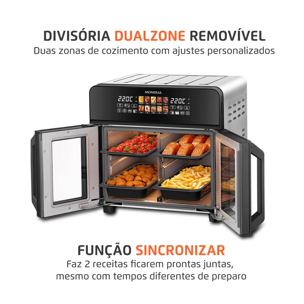 Air Fryer Mondial Afdo-25L 220V 6 Air Fryer Mondial Afdo-25L 220V - Imagem 6