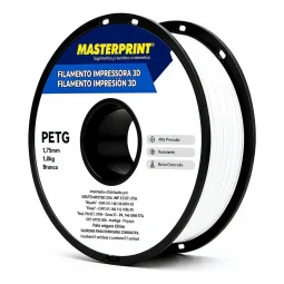 FILAMENTO PETG MASTERPRINT 1KG BRANCO